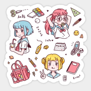 Back to school Sticker